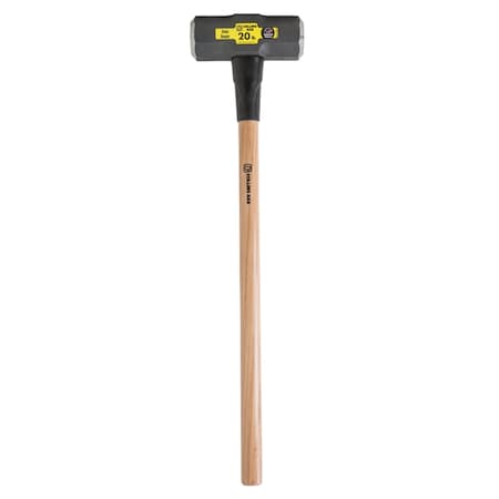 Collins Axe Collins 20 lb Steel Double Face Sledge Hammer 36 in. Hickory Handle MD-20H-C/32430